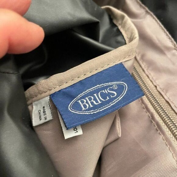 Brics Backpack Zip Pockets Adjustable Straps Black - Picture 9 of 10